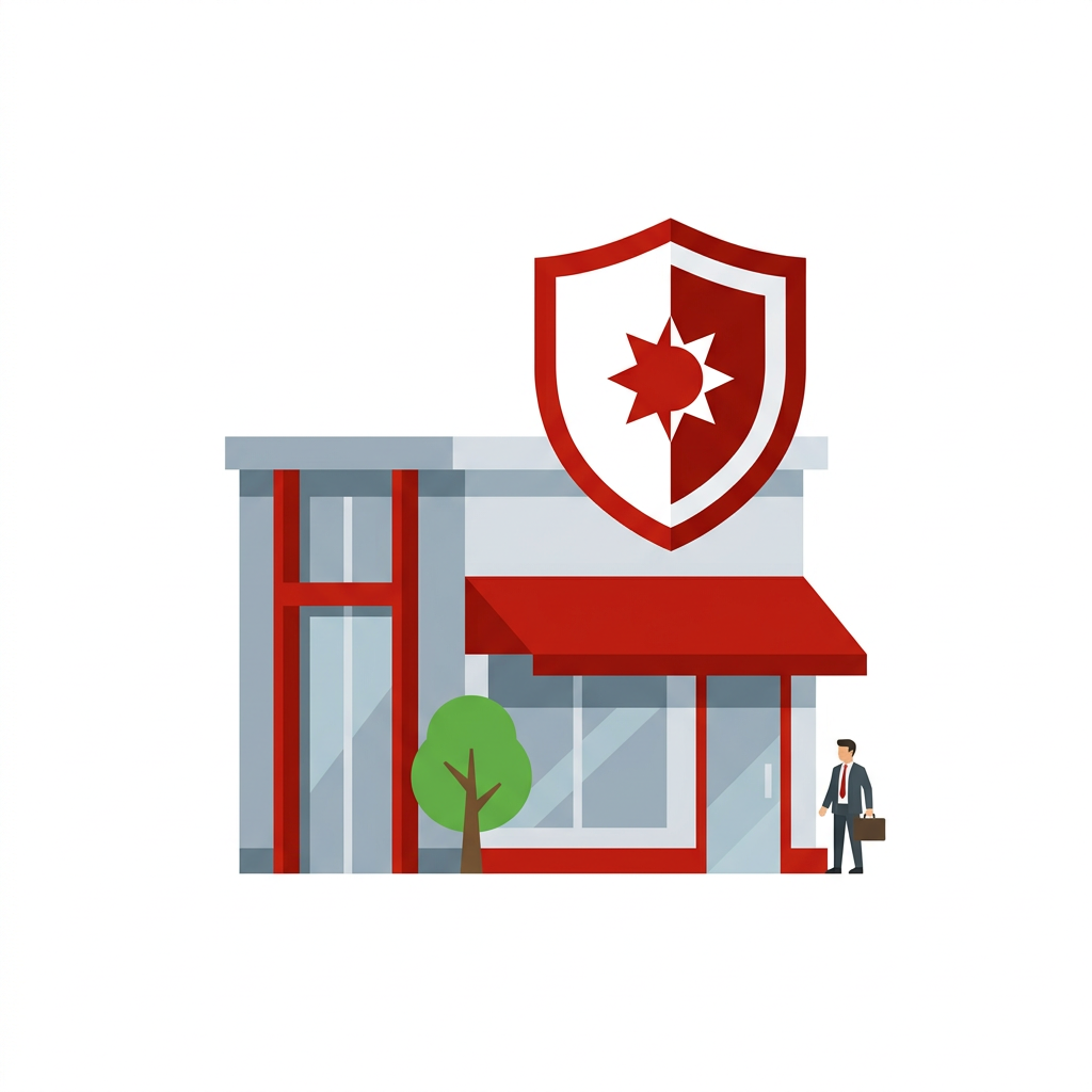 Business insurance illustration